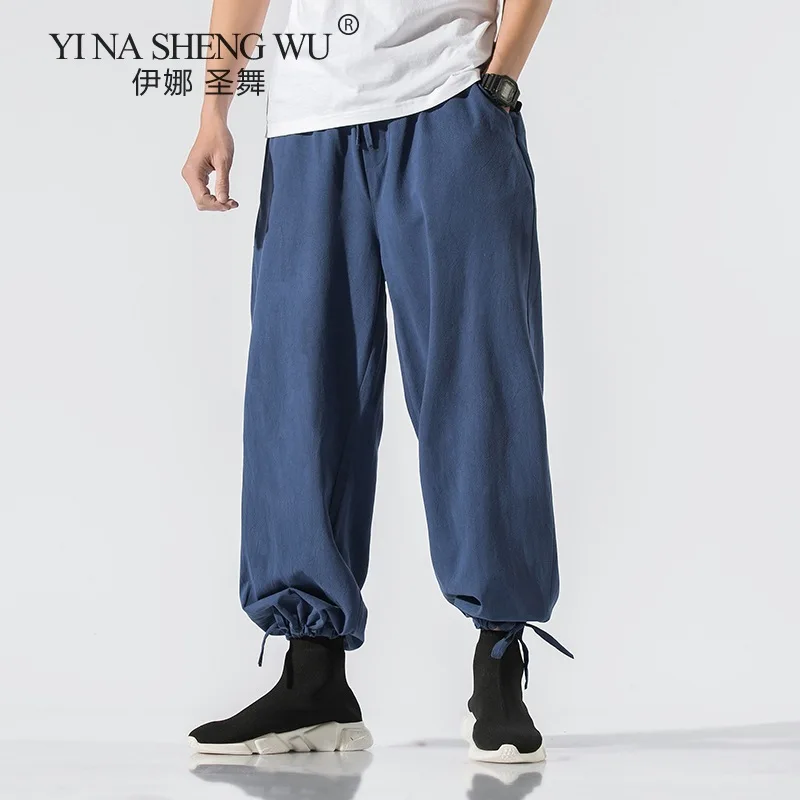 Japanese Style Kimonos Harajuku Yukata Casual Loose Thin Harem Trousers Asian Traditional Male Costume Japanese Kimono Pants
Japanese Style Kimonos Harajuku Yukata Casual Loose Thin Harem Trousers Asian Traditional Male Costume Japanese Kimono Pants