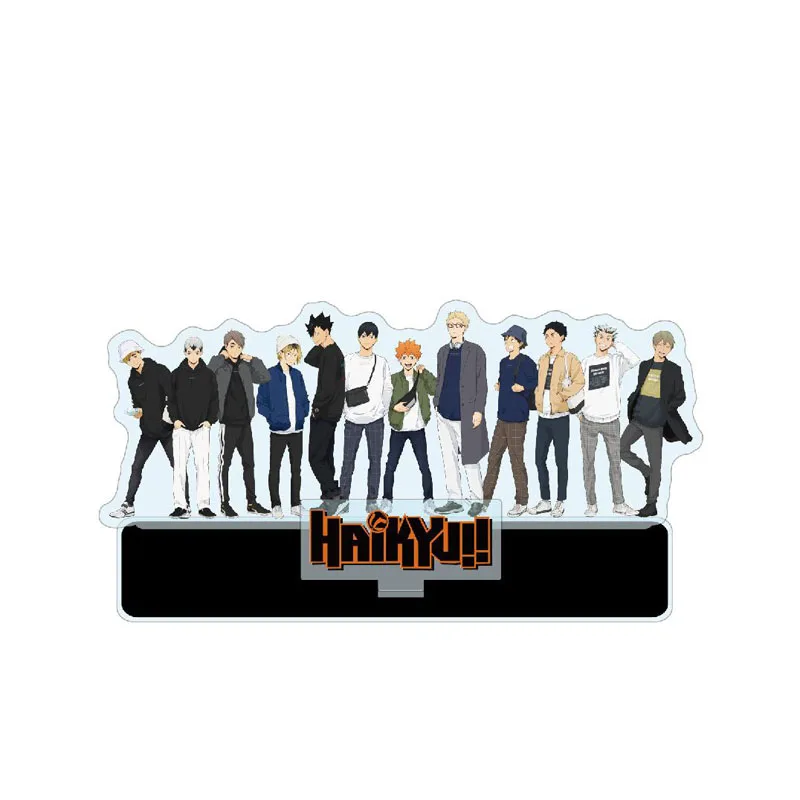 1 Pcs New 18cm Japan Anime Haikyuu Family Acrylic Stand Model Hinata Kageyama Tsukishima Sugawara Plate Desk Action Figure Toys
1 Pcs New 18cm Japan Anime Haikyuu Family Acrylic Stand Model Hinata Kageyama Tsukishima Sugawara Plate Desk Action Figure Toys