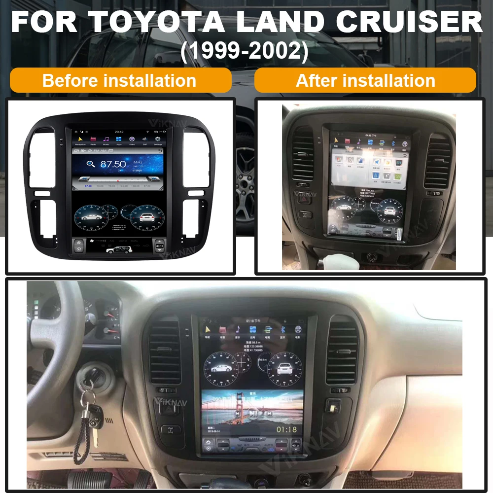 Android vertical screen car GPS navigation for-TOYOTA LAND CRUISER 1999-2002 car GPS Radio multimedia player 
Android vertical screen car GPS navigation for-TOYOTA LAND CRUISER 1999-2002 car GPS Radio multimedia player