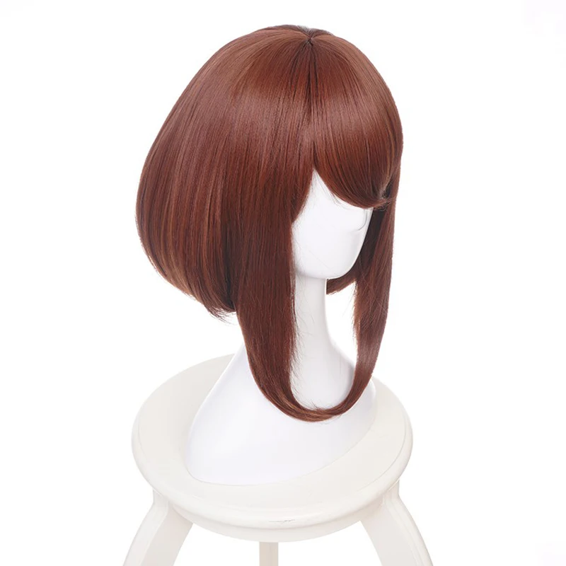 My Hero Academia Boku OCHACO URARAKA Short Brown Heat Resistant Cosplay Costume Wig + Free Wig Cap 
My Hero Academia Boku OCHACO URARAKA Short Brown Heat Resistant Cosplay Costume Wig + Free Wig Cap