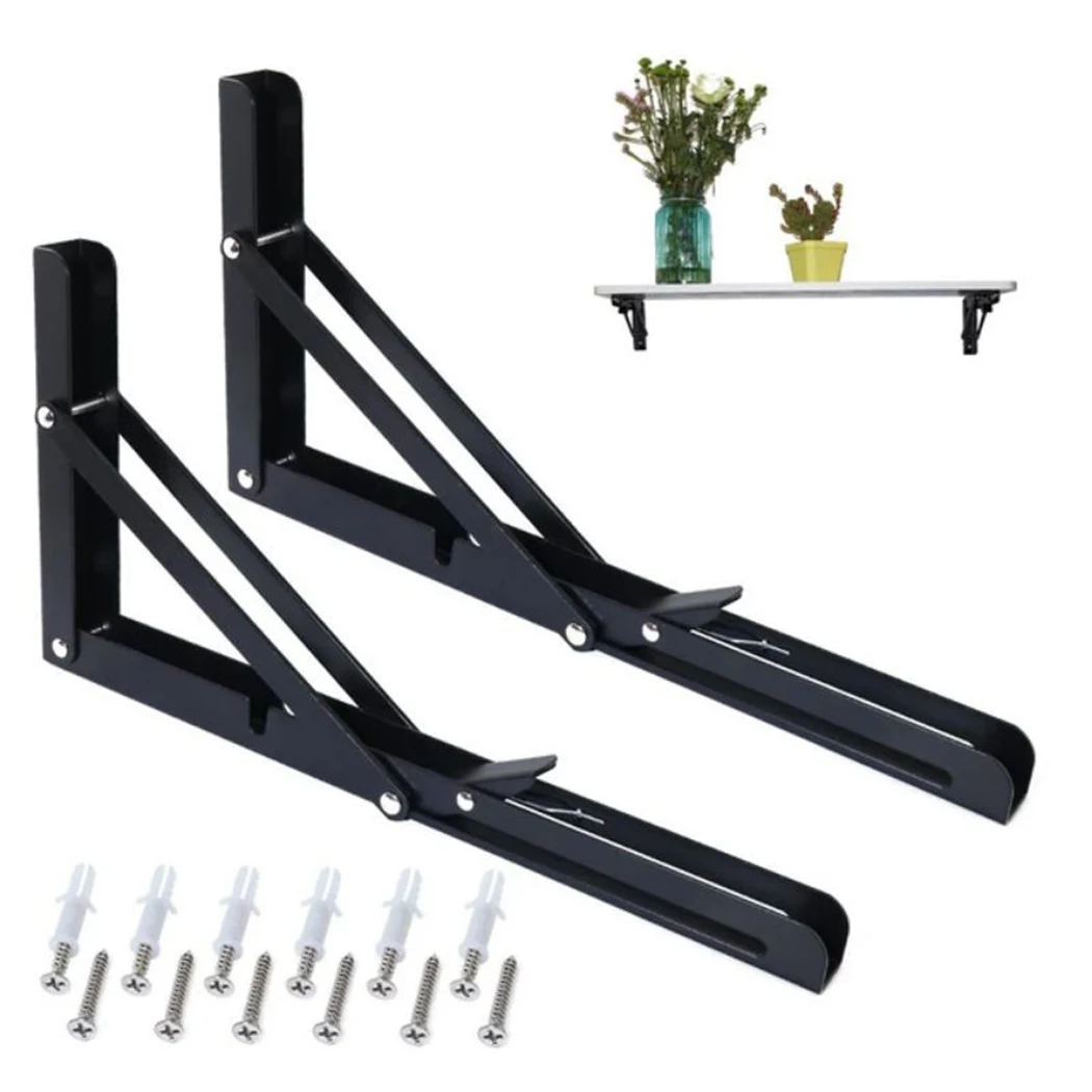 2PCS 10-20Inch Stainless Steel Triangle Folding Bracket Heavy Duty Bracket With Mounting Screws Folding Racks
2PCS 10-20Inch Stainless Steel Triangle Folding Bracket Heavy Duty Bracket With Mounting Screws Folding Racks
