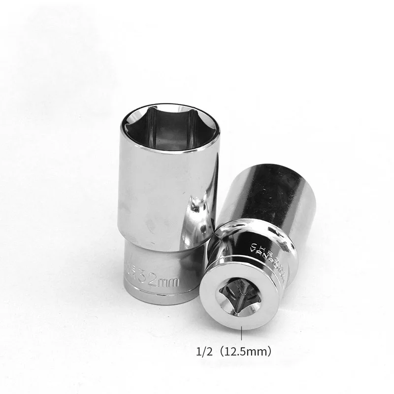 Durable Socket High Quality For 1/2 Drive Wrench Accessories Steel Socket 7.8cm Chorme
Durable Socket High Quality For 1/2 Drive Wrench Accessories Steel Socket 7.8cm Chorme