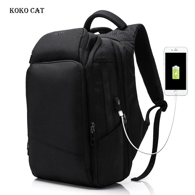 Fashion Men Backpack with USB Charging Teenagers17 Inch Laptop Bussiness Daypack Men Travel Bags Mochila Infantil Escolares
Fashion Men Backpack with USB Charging Teenagers17 Inch Laptop Bussiness Daypack Men Travel Bags Mochila Infantil Escolares