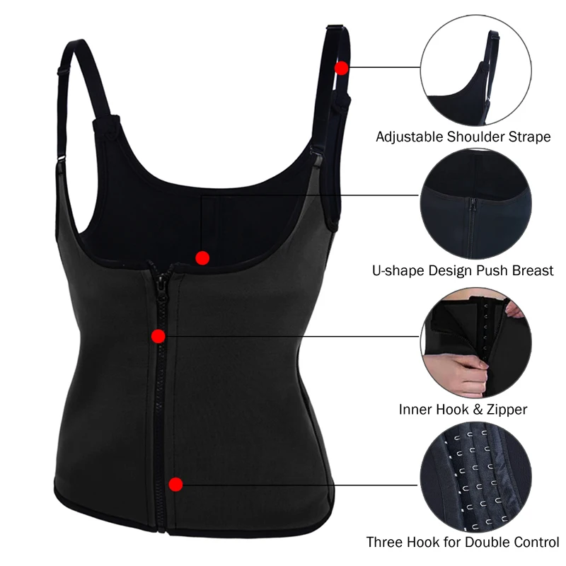 Neoprene Body Shaper Waist Trainer Slimming Vest Girdle Women Slimming Belt Girdle Shapewear Strap Zipper Body Shaper 2021
Neoprene Body Shaper Waist Trainer Slimming Vest Girdle Women Slimming Belt Girdle Shapewear Strap Zipper Body Shaper 2021
