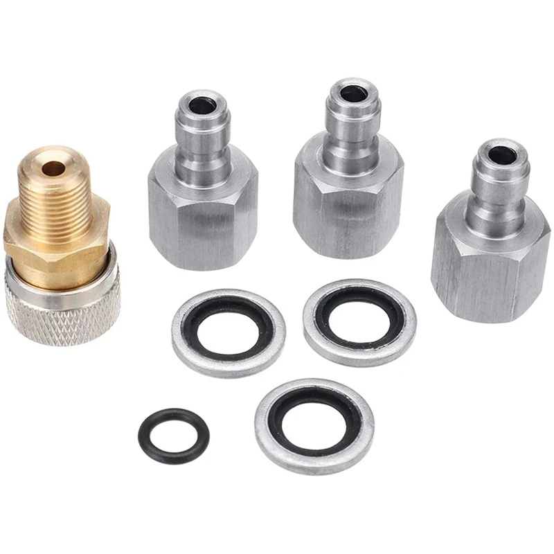 GTBL 1/8 BSP Quick Change Coupling Connections Charging Adapter Kit, Stainless Steel PCP Air Charging Quick Change Adapter
GTBL 1/8 BSP Quick Change Coupling Connections Charging Adapter Kit, Stainless Steel PCP Air Charging Quick Change Adapter
