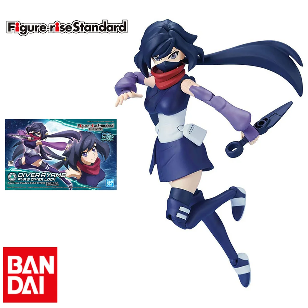 BANDAI Original Figure-rise Standard HGBD 028 Gundam Build Divers Ninja Girl Pvc Collection Model Toy Anime Figure for Kids
BANDAI Original Figure-rise Standard HGBD 028 Gundam Build Divers Ninja Girl Pvc Collection Model Toy Anime Figure for Kids