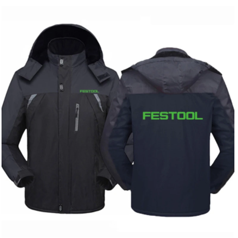 New Winter Festool Tools Logo Jackets Men's Clothing Warm Coat Windproof Thicken Hooded High Quality Outwear Casual Overcoat
New Winter Festool Tools Logo Jackets Men's Clothing Warm Coat Windproof Thicken Hooded High Quality Outwear Casual Overcoat
