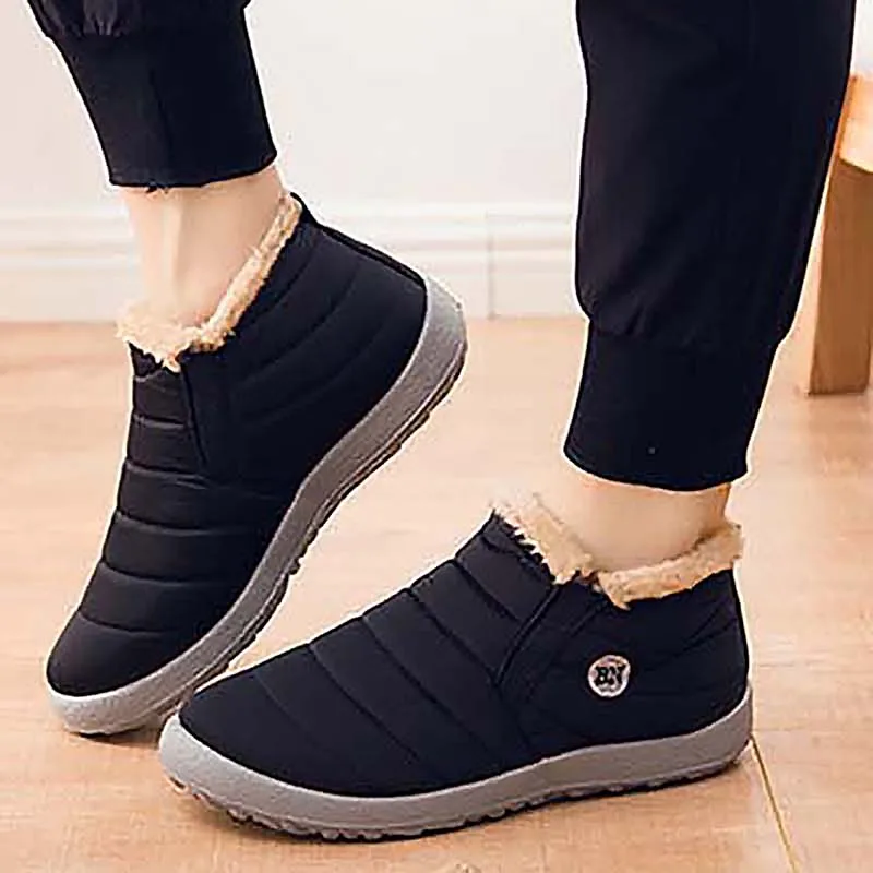 Snow boots women's comfortable and warm flat-bottomed casual plush shoes winter outdoor non-slip sports shoes ladies Mujer
Snow boots women's comfortable and warm flat-bottomed casual plush shoes winter outdoor non-slip sports shoes ladies Mujer