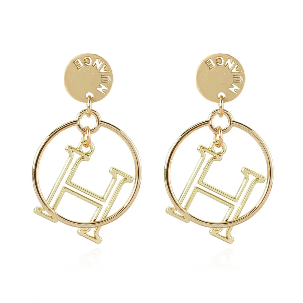 Initial Letter H Stud Earrings Small Tiny DIY Alphabet Name Earrings Piercing Pendientes Brincos Fashion Jewelry For Women
Initial Letter H Stud Earrings Small Tiny DIY Alphabet Name Earrings Piercing Pendientes Brincos Fashion Jewelry For Women