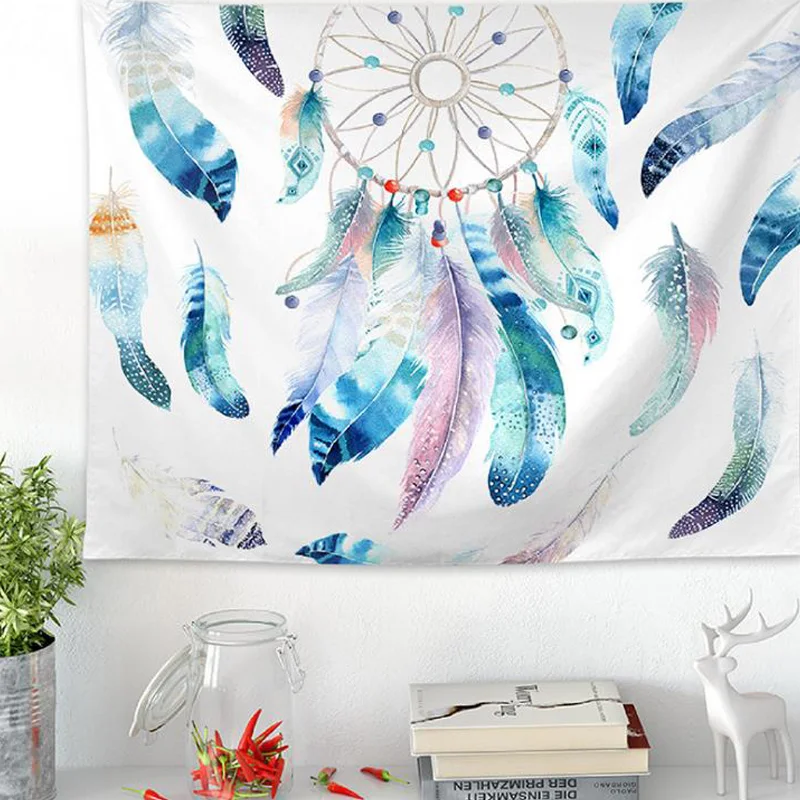 Tapestry Dreamcatcher Printed Home Decoration Hand Wanshed Wall Hanging Rug Carpets Art Bedspread Blankets Tapestrys
Tapestry Dreamcatcher Printed Home Decoration Hand Wanshed Wall Hanging Rug Carpets Art Bedspread Blankets Tapestrys