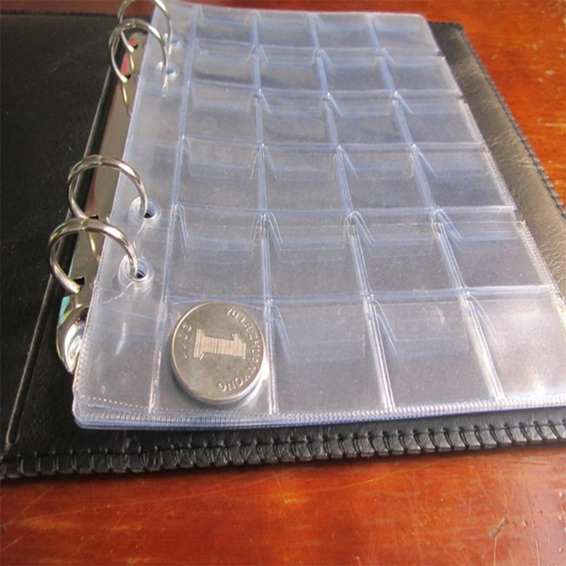 480 Pieces Coins Storage Book Collection Album Holders Collec D0JC
480 Pieces Coins Storage Book Collection Album Holders Collec D0JC