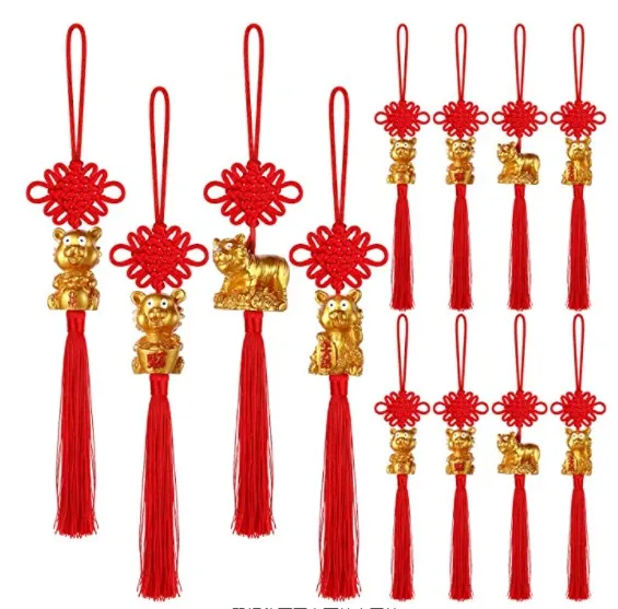 2022 Chinese New Year Hanging Decor Red Chinese Knot Year Of The Tiger Lucky Charm Spring Festival Home Room Decoration
2022 Chinese New Year Hanging Decor Red Chinese Knot Year Of The Tiger Lucky Charm Spring Festival Home Room Decoration