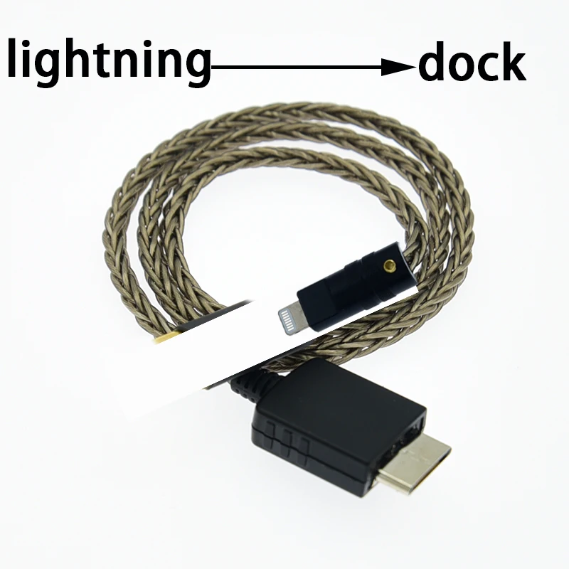 7N lightning usb TYPE C для док-станции WMPORT Walkman DAC кабель настольного декодера Sony zx300a 300A A55 zx1