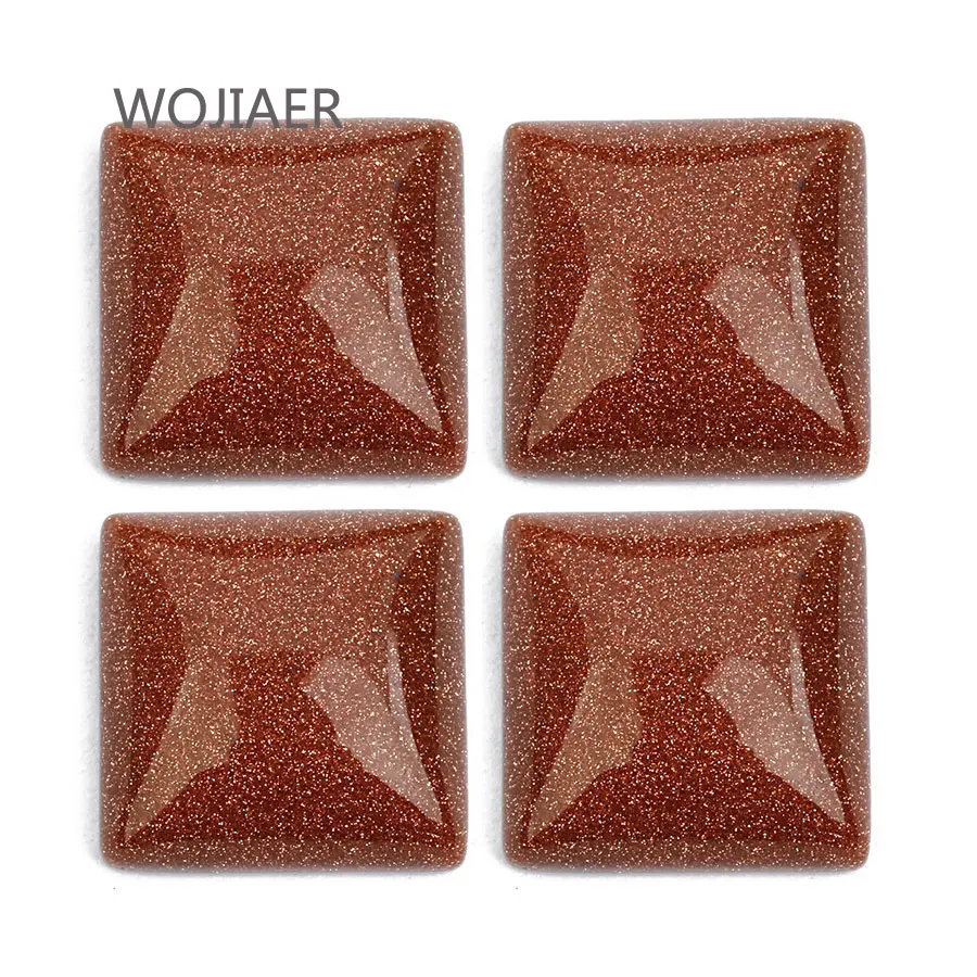 WOJIAER 20pcs/lot Natural Gem Stones No Drilled Hole Square Cabochon CAB Bead for Men DIY Handcrafted Jewelry Making Ring ZBM221
WOJIAER 20pcs/lot Natural Gem Stones No Drilled Hole Square Cabochon CAB Bead for Men DIY Handcrafted Jewelry Making Ring ZBM221