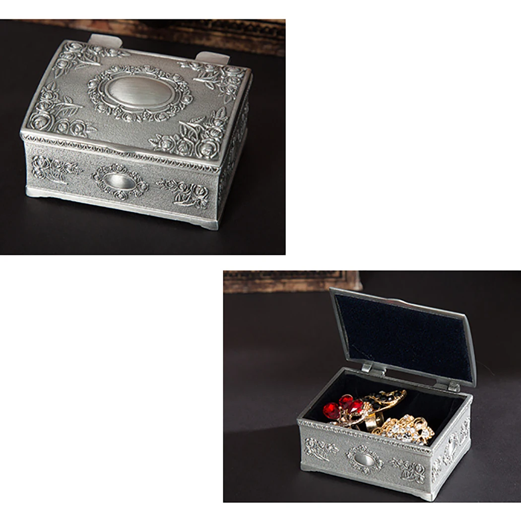Metal Jewelry Chest Vintage Floral Engraved Necklace Case Retro Earrings Storage Case Ring Box Small Size Gift Package
Metal Jewelry Chest Vintage Floral Engraved Necklace Case Retro Earrings Storage Case Ring Box Small Size Gift Package