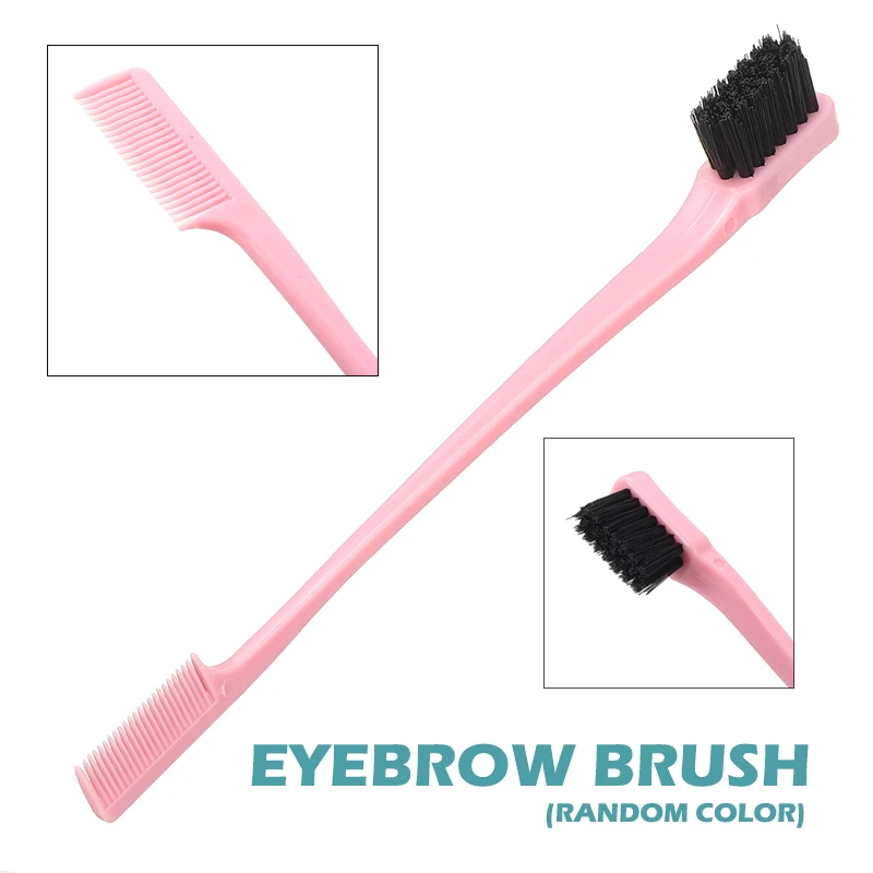 Double Sided Edge Control Hair Brush Travel Hairbrush Smooth Comb Grooming Eyebrow Brushes For Eye Brow Dyeing Random Colors
Double Sided Edge Control Hair Brush Travel Hairbrush Smooth Comb Grooming Eyebrow Brushes For Eye Brow Dyeing Random Colors