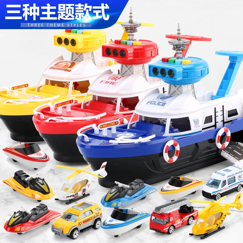 Kids Toys Simulation Track Inertia Boat Diecasts & Toy Vehicles Music Story Light Toy Ship Model Toy Car Parking Boys Toys
Kids Toys Simulation Track Inertia Boat Diecasts & Toy Vehicles Music Story Light Toy Ship Model Toy Car Parking Boys Toys