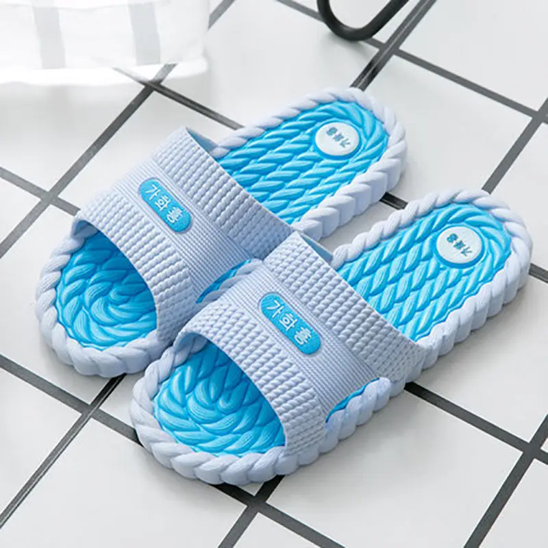 Korean slipper man summer House massage bathroom hotel slippers slippers of hotel lovers Slippers with soft soles
Korean slipper man summer House massage bathroom hotel slippers slippers of hotel lovers Slippers with soft soles