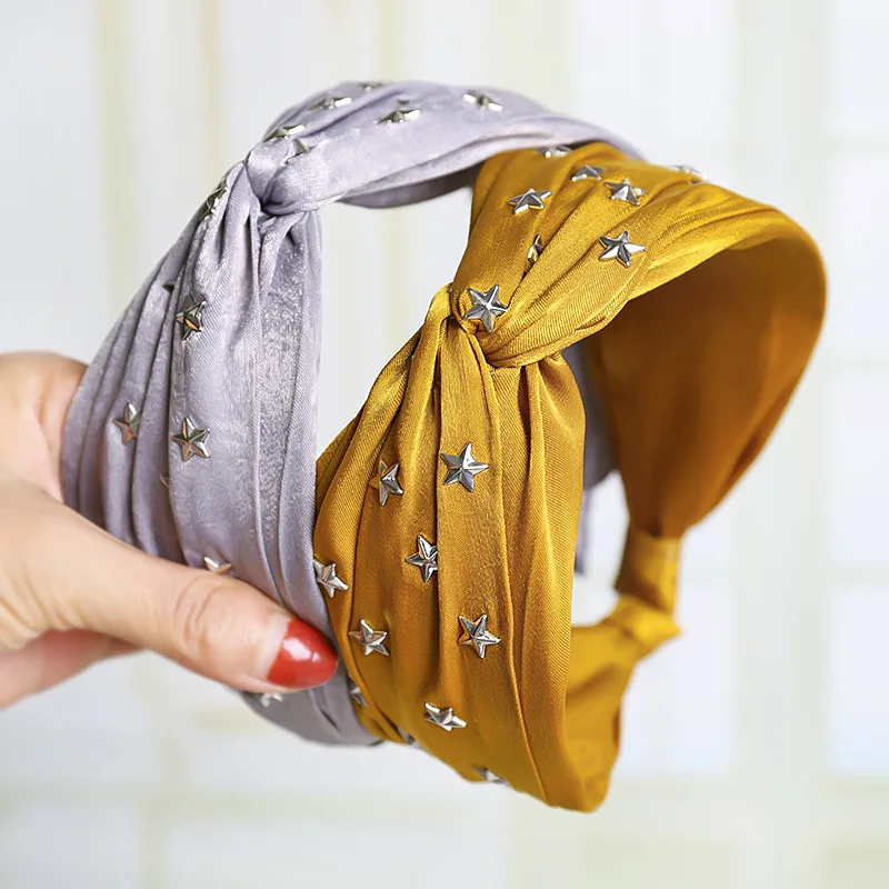 Silk Star Knot Hairbands For Women Korea Hair Accessories Tie Hair Band Crown Flower Headbands For Girls Head Wrap ms
Silk Star Knot Hairbands For Women Korea Hair Accessories Tie Hair Band Crown Flower Headbands For Girls Head Wrap ms
