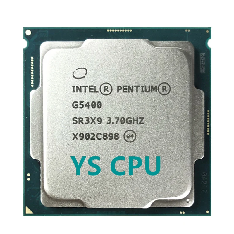 

Intel Pentium G5400 3.7 GHz Dual-Core Quad-Thread CPU Processor 4M 54W LGA 1151