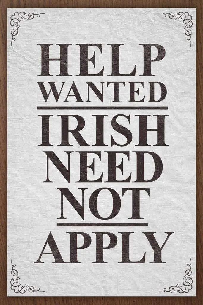 Metal retro retro sign 12.0 x 16.0 in, help for wanted Irish need not apply vintage, patio iron, vintage wall decor for coffee
Metal retro retro sign 12.0 x 16.0 in, help for wanted Irish need not apply vintage, patio iron, vintage wall decor for coffee