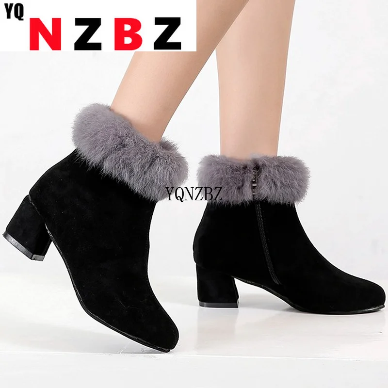 New Winter Fashion Platform High Heels Women's Ankle Boot Pointed Head Soft Comfortable Side Zipper Women's Casual Boots
New Winter Fashion Platform High Heels Women's Ankle Boot Pointed Head Soft Comfortable Side Zipper Women's Casual Boots
