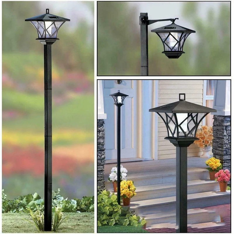 2 Pcs LED Solar Powered Traditional Garden Lamp Post Lamppost Lantern Light Decor
2 Pcs LED Solar Powered Traditional Garden Lamp Post Lamppost Lantern Light Decor
