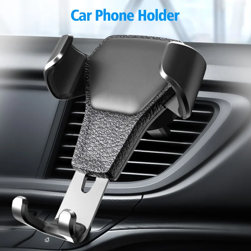 Universal Car Phone Holder Leather Gravity Car Bracket Air Vent Stand Mount No Magnetic For iPhone Samsung Mobile Cell Phone
Universal Car Phone Holder Leather Gravity Car Bracket Air Vent Stand Mount No Magnetic For iPhone Samsung Mobile Cell Phone