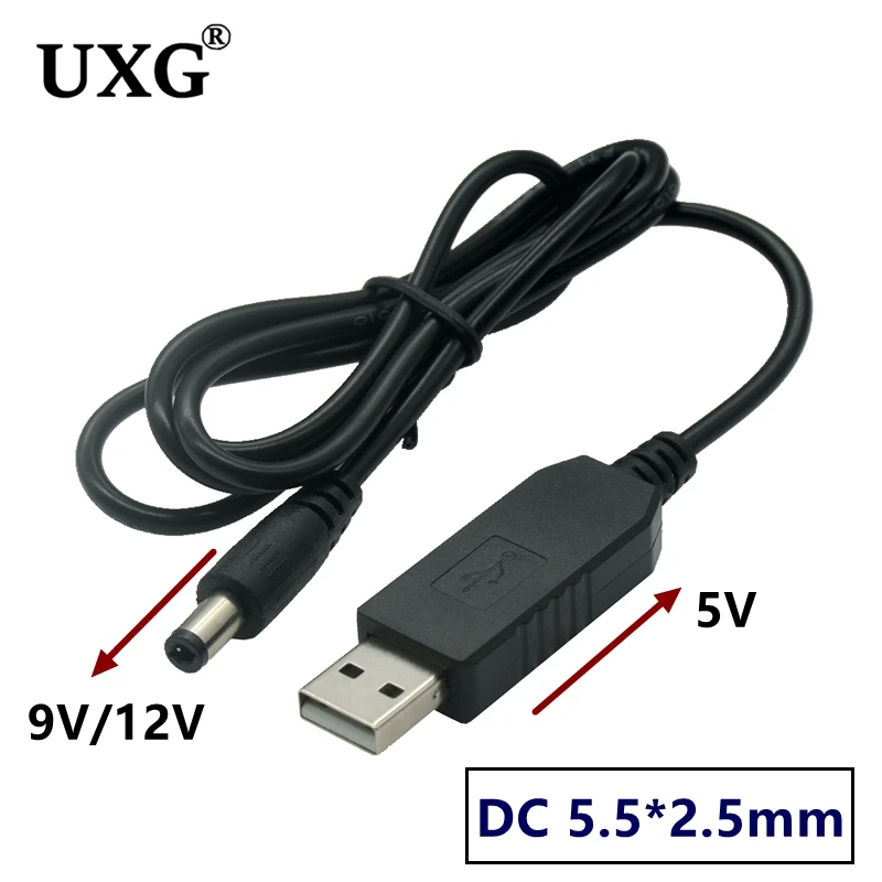 Повышающий Модуль USB power boost line от 5 в постоянного тока до 9 В/12 В Кабель-адаптер