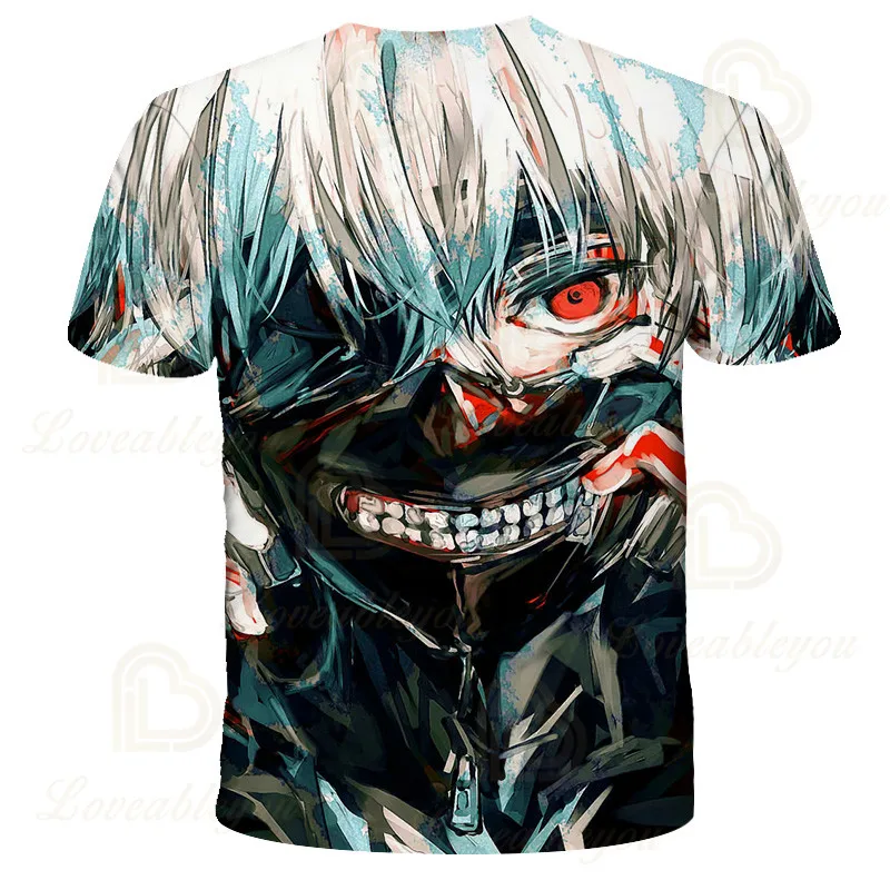 Summer Hot Sale Halloween Tokyo Ghoul 3D Printing T-shirt Horror Casual Funny T-shirt Men Women T Shirts
Summer Hot Sale Halloween Tokyo Ghoul 3D Printing T-shirt Horror Casual Funny T-shirt Men Women T Shirts