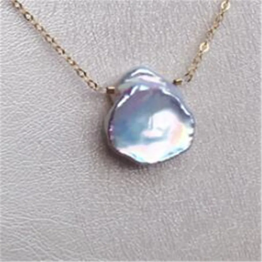 15-18mm Purple Baroque Petal Pearl Pendant 18inch Necklace cultured gorgeous accessories no repair jewelry classic
15-18mm Purple Baroque Petal Pearl Pendant 18inch Necklace cultured gorgeous accessories no repair jewelry classic