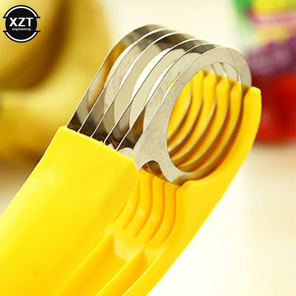 Kitchen Accessories Banana Slicer Fruit Vegetable Sausage Slicer Stainless Steel Banana Cutter Cooking Salad vegetable Tools
Kitchen Accessories Banana Slicer Fruit Vegetable Sausage Slicer Stainless Steel Banana Cutter Cooking Salad vegetable Tools
