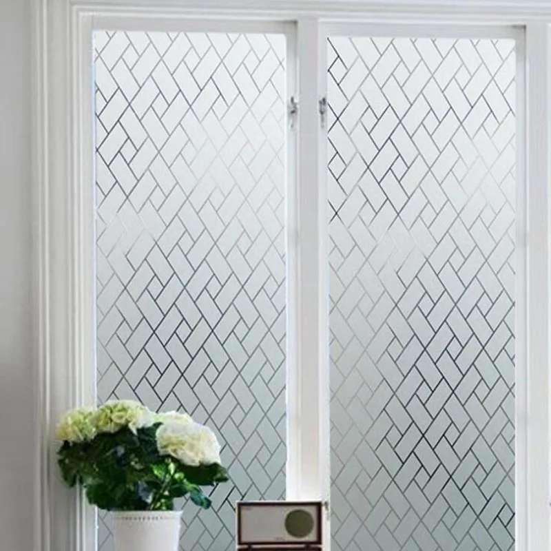 Window Covering Film Privacy Decoration Self Adhesive Lattice Frosted Static for UV Blocking Window Decal Home Office Kitchen
Window Covering Film Privacy Decoration Self Adhesive Lattice Frosted Static for UV Blocking Window Decal Home Office Kitchen