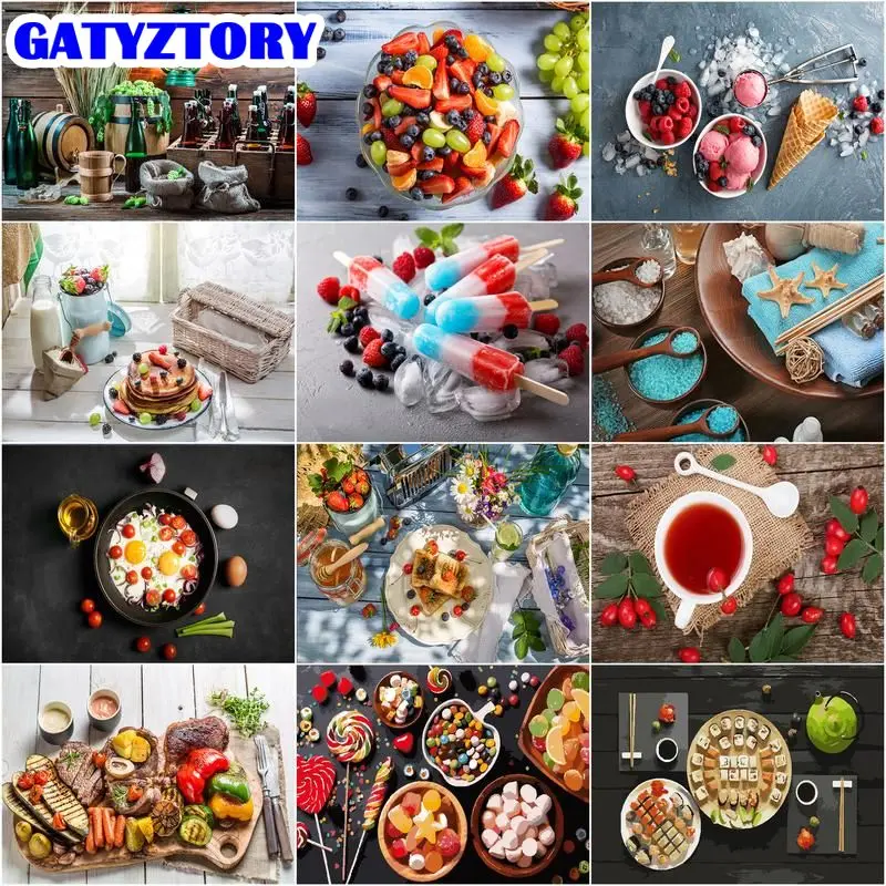 GATYZTORY Oil Painting By Number Still Life Drawing Food Kits HandPainted Picture Art Painting By Numbers On Canvas Gift Home D
GATYZTORY Oil Painting By Number Still Life Drawing Food Kits HandPainted Picture Art Painting By Numbers On Canvas Gift Home D