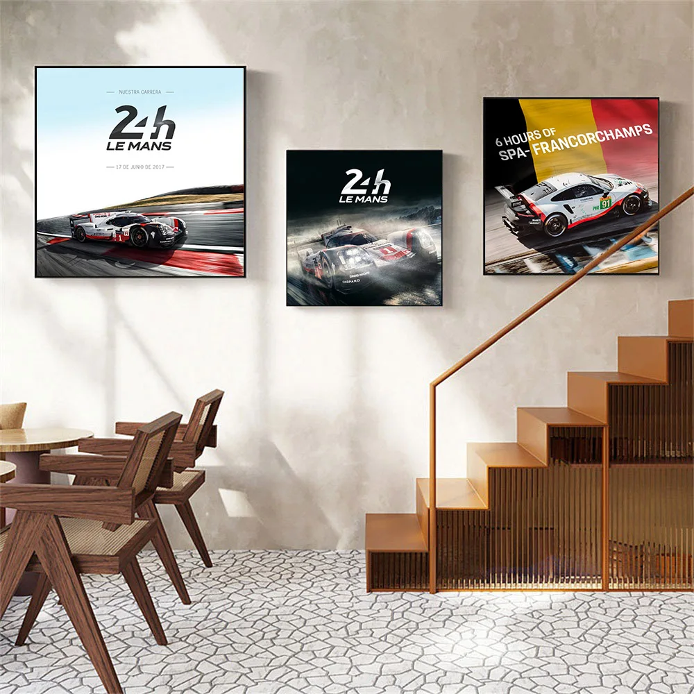 Classic Racing Car 24 Hours Of Le Mans f1 Supercar Poster Canvas Painting Print On Wall Art Picture For Living Room Home Decor
Classic Racing Car 24 Hours Of Le Mans f1 Supercar Poster Canvas Painting Print On Wall Art Picture For Living Room Home Decor