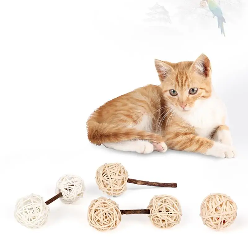 Rattan Ball Cat Toy Teeth Grinding Catnip Toys Stick Cat Bell Ball Pet Kitten Chewing toy pet supplies cat juguetes para gatos
Rattan Ball Cat Toy Teeth Grinding Catnip Toys Stick Cat Bell Ball Pet Kitten Chewing toy pet supplies cat juguetes para gatos