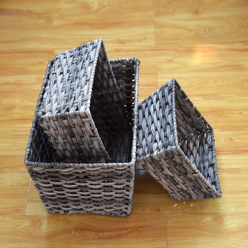 Natural Rattan Storage Baskets,Rectangular Woven Fruit Baskets,Wicker Decoration and Organizer for Bathroom,Living Room
Natural Rattan Storage Baskets,Rectangular Woven Fruit Baskets,Wicker Decoration and Organizer for Bathroom,Living Room