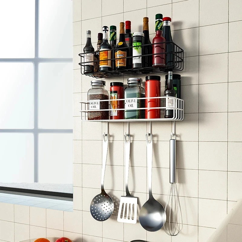 Wall Mounted Bathroom Shelves Shower Hanging Basket Shampoo Holder Kitchen Seasoning Storage Rack Accessories
Wall Mounted Bathroom Shelves Shower Hanging Basket Shampoo Holder Kitchen Seasoning Storage Rack Accessories