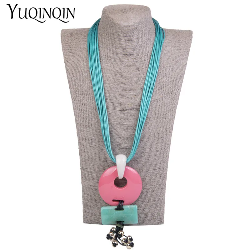 Rope Custom/Pendant Necklace Female Round Geometric Vintage Necklaces Women Big Resin Acrylic Designer Statement Necklace Gifts
Rope Custom/Pendant Necklace Female Round Geometric Vintage Necklaces Women Big Resin Acrylic Designer Statement Necklace Gifts