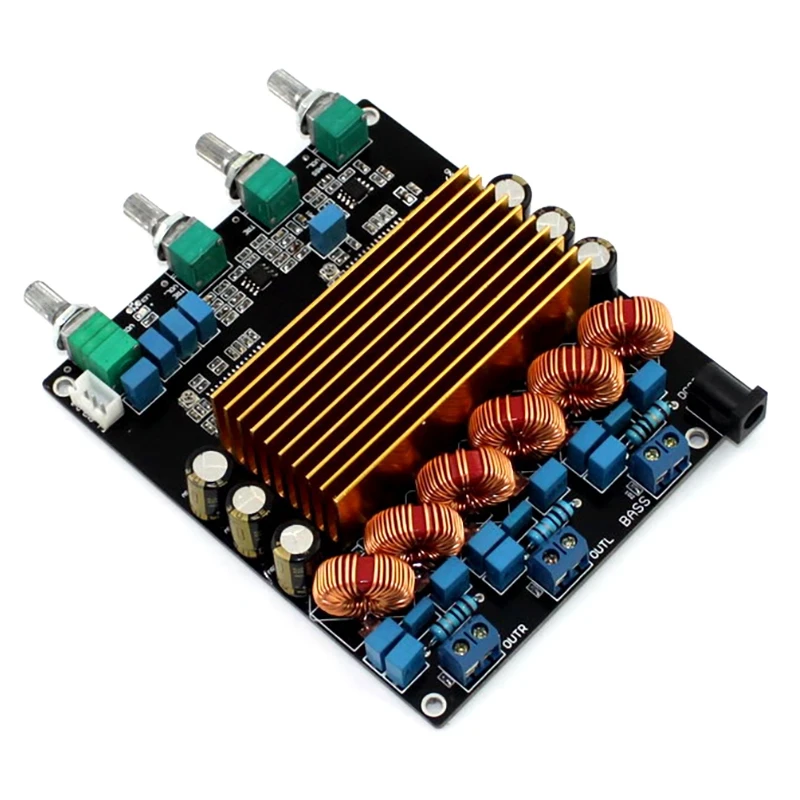 YJ00151-STA508 2.1 Digital Power Amplifier Board (160W 80W 80W) Surpasses TPA3116 
YJ00151-STA508 2.1 Digital Power Amplifier Board (160W 80W 80W) Surpasses TPA3116