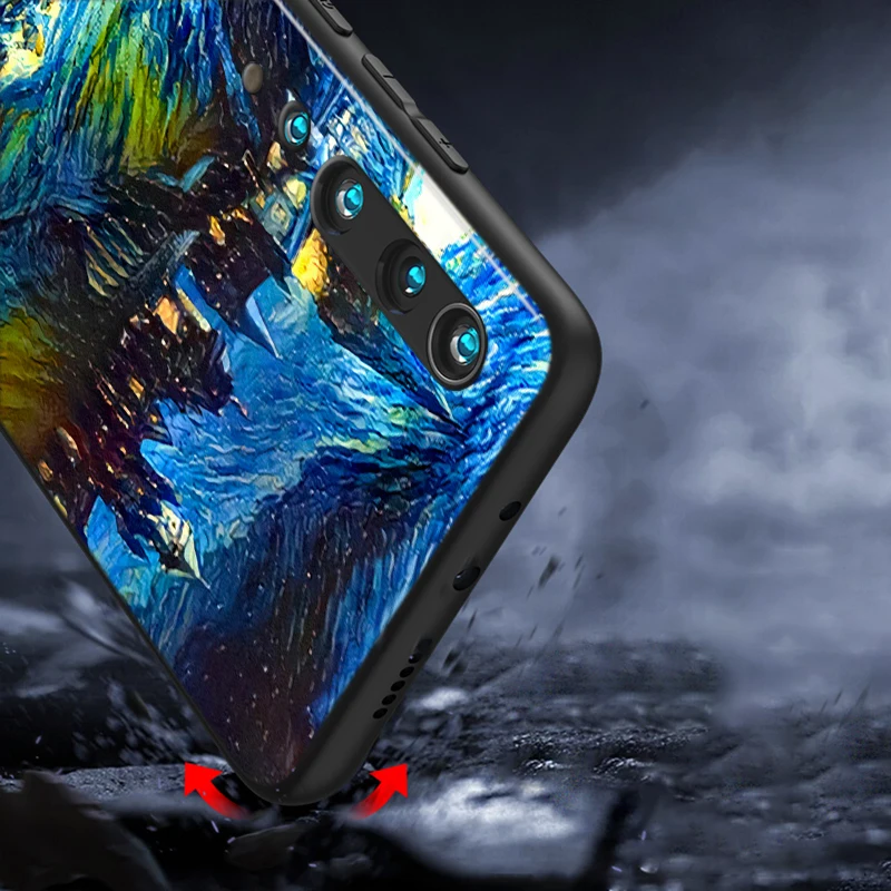 Silicone Cover Van Gogh Starry sky art for Xiaomi Mi 10 9T CC9 Pro Note 10 9 8 6 A3 A2 A1 Lite Play Mix 3 Black Phone Case
Silicone Cover Van Gogh Starry sky art for Xiaomi Mi 10 9T CC9 Pro Note 10 9 8 6 A3 A2 A1 Lite Play Mix 3 Black Phone Case