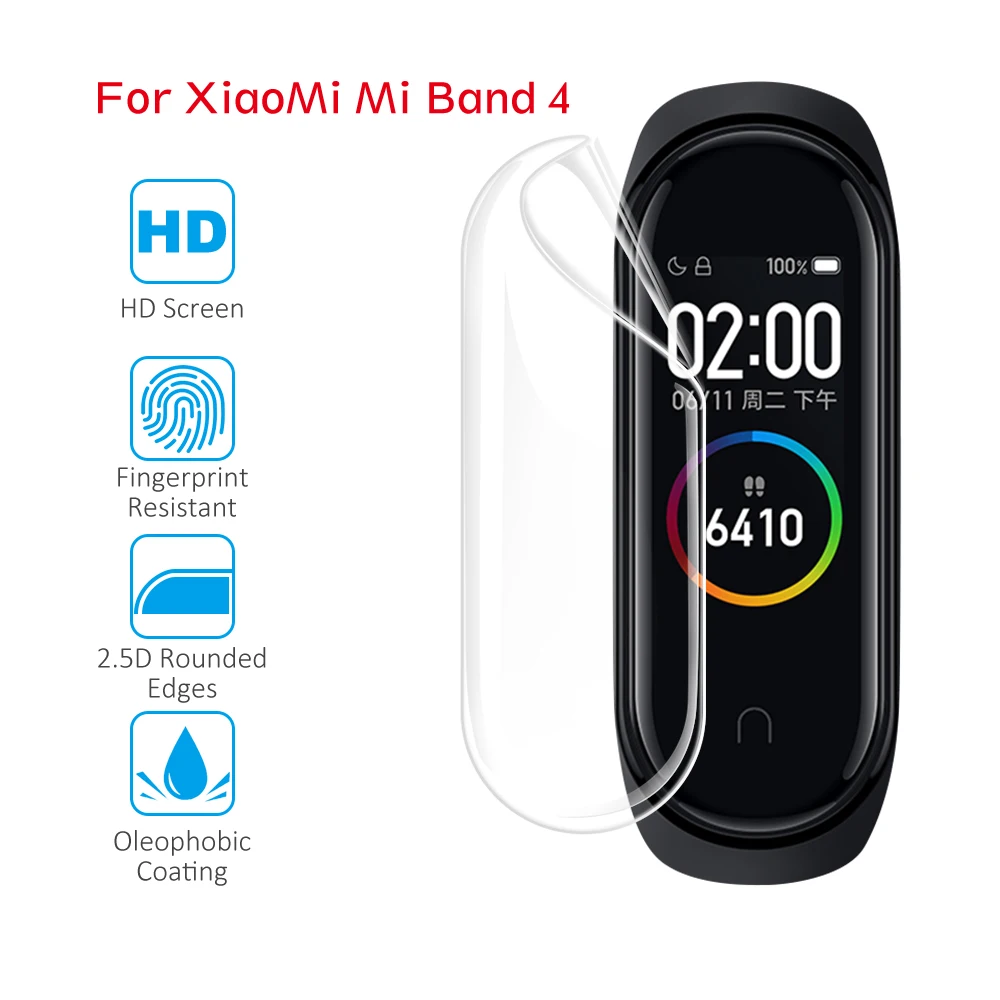 Oaoyeer Screen Protector for Mi Band 5 4 3 Protective Films for Xiaomi Miband 5 4 3 Soft Film for MiBand 4 5 3 Screen Film
Oaoyeer Screen Protector for Mi Band 5 4 3 Protective Films for Xiaomi Miband 5 4 3 Soft Film for MiBand 4 5 3 Screen Film