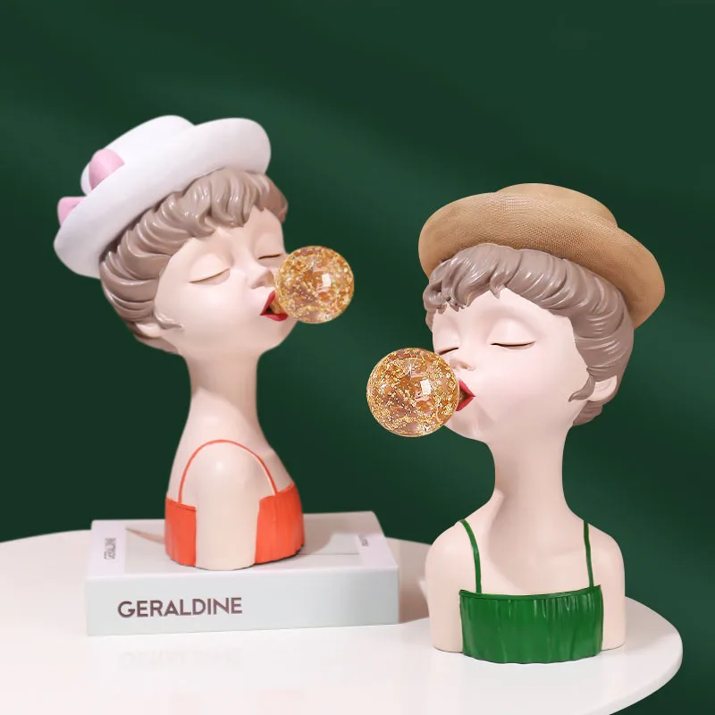 RESIN BUBBLE GIRL DECORATION BUST FIGURE SCULPTURE CRAFTS SIMPLE LIVING ROOM ROOM DISPLAY HOME DECORATIONS WEDDING BIRTHDAY GIFT
RESIN BUBBLE GIRL DECORATION BUST FIGURE SCULPTURE CRAFTS SIMPLE LIVING ROOM ROOM DISPLAY HOME DECORATIONS WEDDING BIRTHDAY GIFT