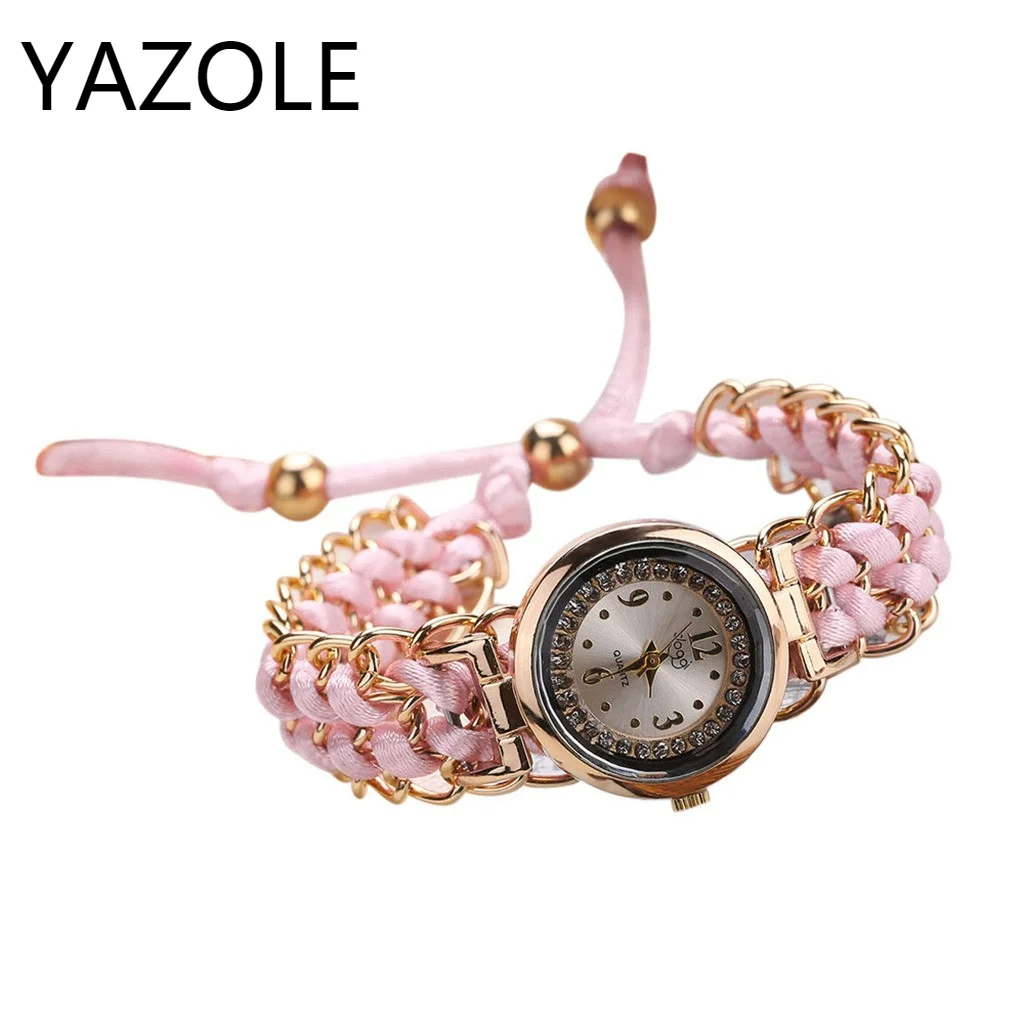 Women Luxury Knitting Rope Chain Winding Analog Quartz Wristwatch Brand Casual Movement Wrist Watch Dress Colck Reloj Mujer 2021 
Women Luxury Knitting Rope Chain Winding Analog Quartz Wristwatch Brand Casual Movement Wrist Watch Dress Colck Reloj Mujer 2021