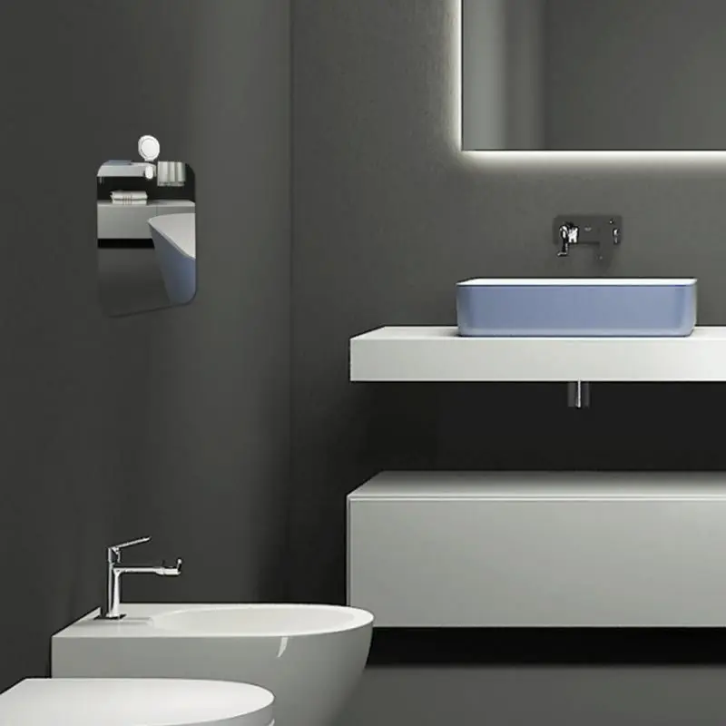Anti Fog Shower Bathroom Mirror Fogless Bath Wall Small Rectangular Washroom Acrylic Mirror Portable For Men Shaving Tool Travel
Anti Fog Shower Bathroom Mirror Fogless Bath Wall Small Rectangular Washroom Acrylic Mirror Portable For Men Shaving Tool Travel