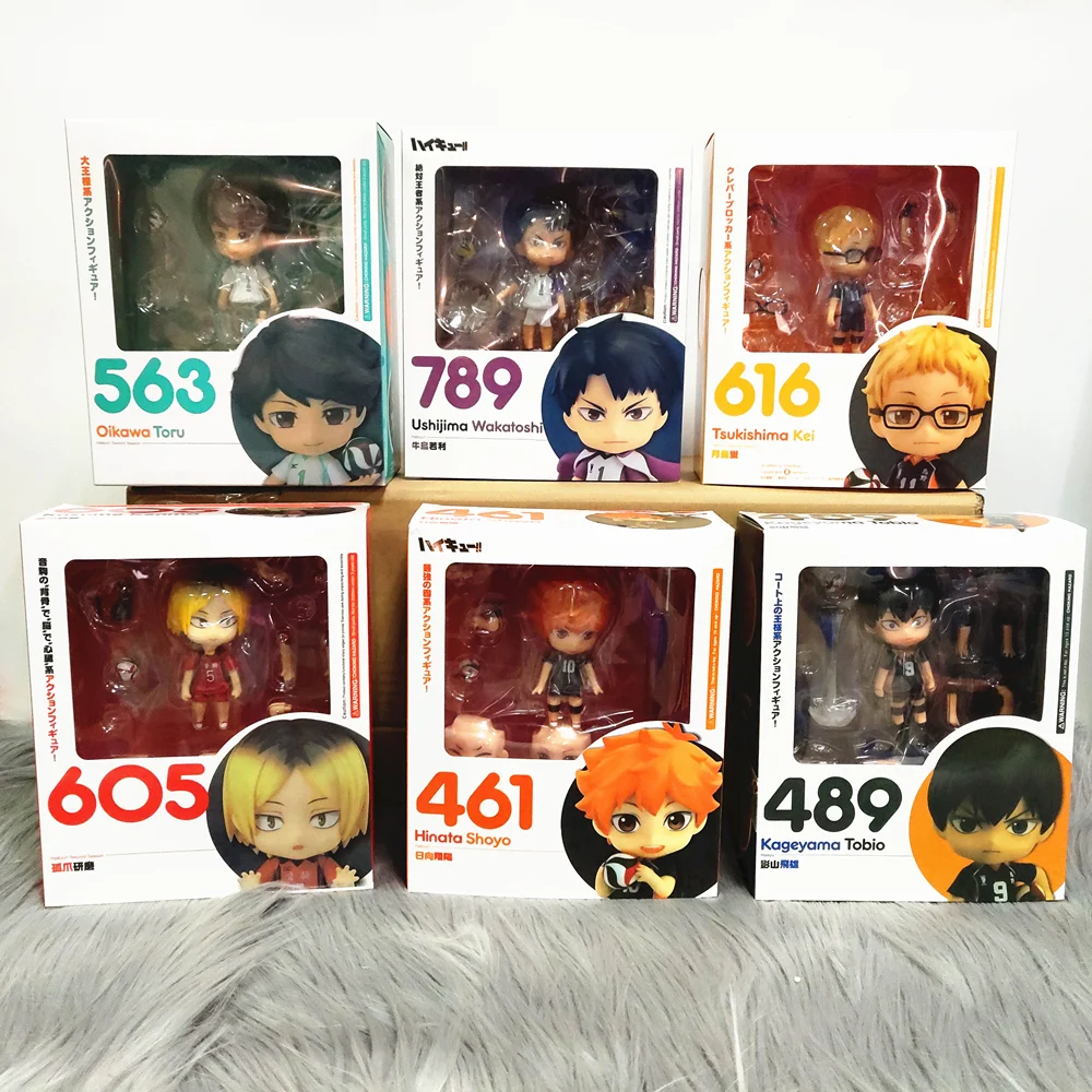 Haikyuu Hinata Tobio Kei Tooru Kozume Wakatoshi PVC Action Figure #461 #489 #563 #605 #616 #789 Cute Toy Figurine 100mm
Haikyuu Hinata Tobio Kei Tooru Kozume Wakatoshi PVC Action Figure #461 #489 #563 #605 #616 #789 Cute Toy Figurine 100mm