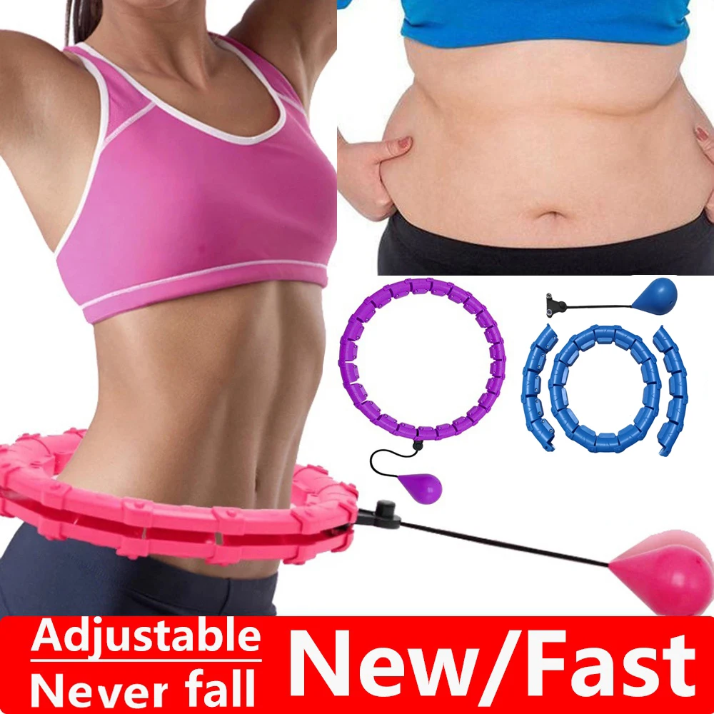 Smart Weighted Sport Hoop Weight Loss Massager Abdomen Thin Waist Fitness Ring with 24 Detachable Knots Adjustable Weight Ball
Smart Weighted Sport Hoop Weight Loss Massager Abdomen Thin Waist Fitness Ring with 24 Detachable Knots Adjustable Weight Ball