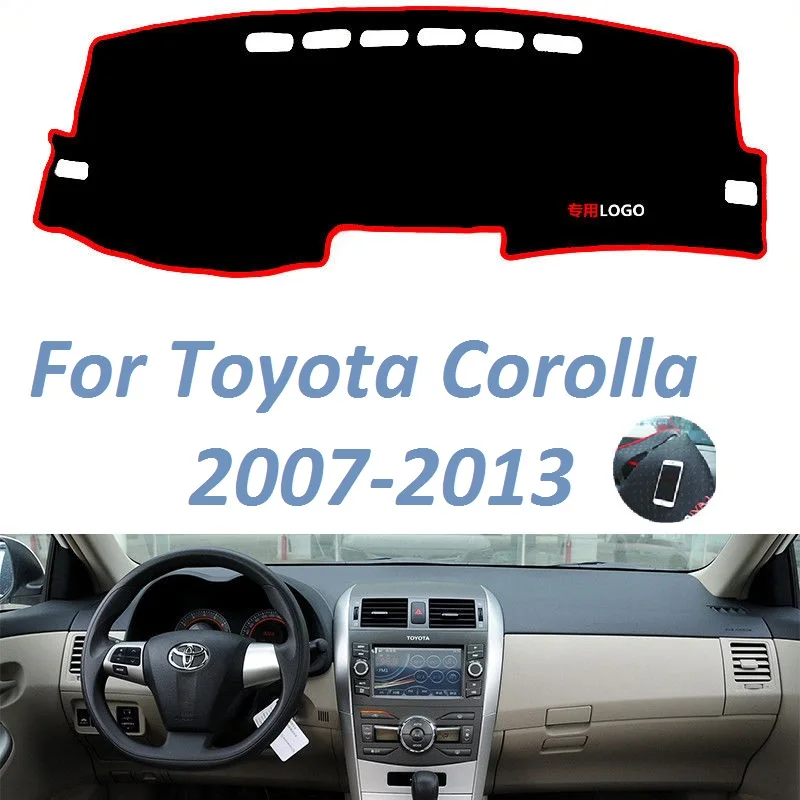 Toyota Corolla 2007 2008 2009 2010 2011 2013 Hand Drive Non Slip Dashboard Cover Mat Sunshade Instrument Carpet Car Accessories
Toyota Corolla 2007 2008 2009 2010 2011 2013 Hand Drive Non Slip Dashboard Cover Mat Sunshade Instrument Carpet Car Accessories