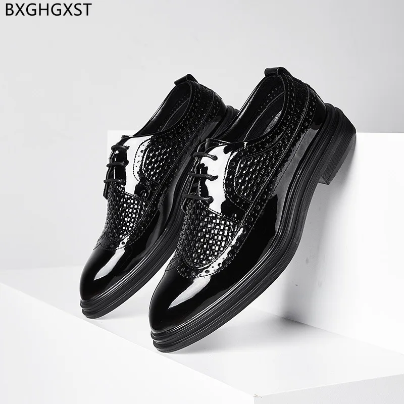 Brogue Elegant Shoes for Men Business Shoes Men Oxford Leather Pointed Shoes Men New 2023 Zapatos De Vestir De Los Hombres
Brogue Elegant Shoes for Men Business Shoes Men Oxford Leather Pointed Shoes Men New 2023 Zapatos De Vestir De Los Hombres