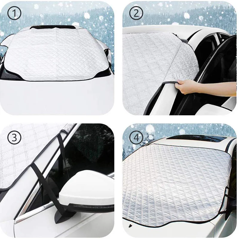 Newly Car Windshield Snow Cover Waterproof Protection Thicken for Auto Outdoor Winter
Newly Car Windshield Snow Cover Waterproof Protection Thicken for Auto Outdoor Winter